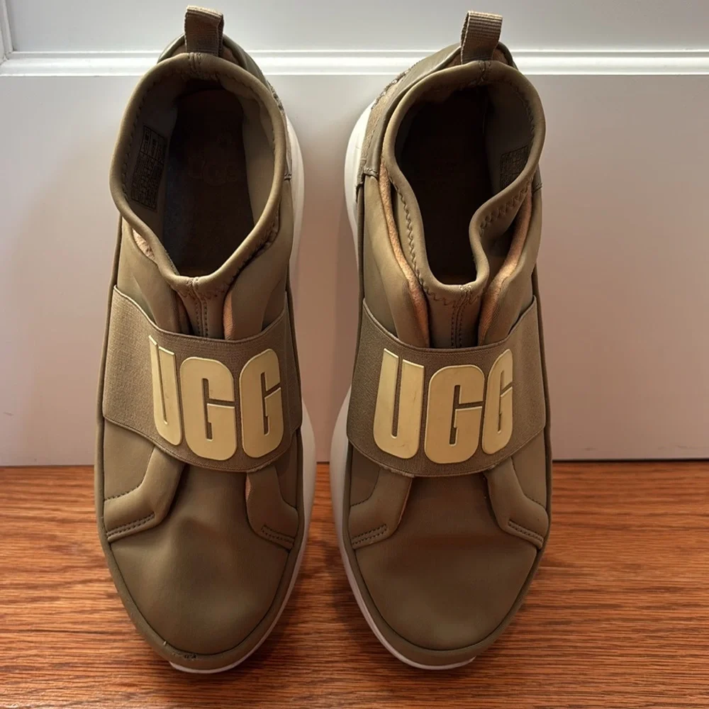 UGG Neutra sneakers in antilope / khaki green - Picture 7 of 15